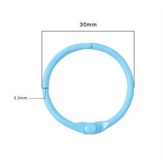 3 móc khoá khoen sắt đủ màu