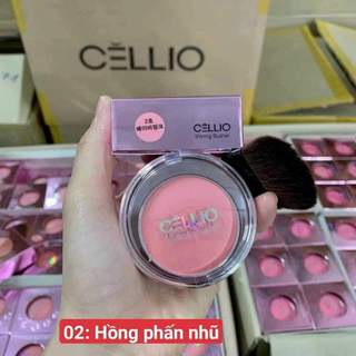 Phấn Má Ngọc Trai CELLIO Shining Blusher.yennhishop