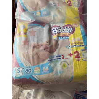 [MỚI] Tã dán Bobby S80+2/M76
