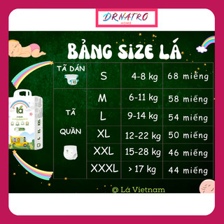Tã Bỉm Dán Lá Size S 68M