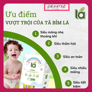 Tã Bỉm Dán Lá Size S 68M