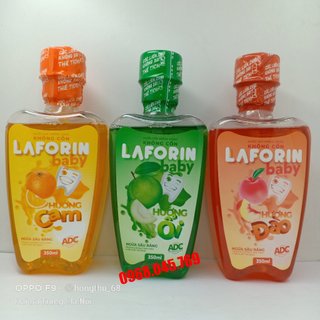 Nước súc miệng LAFORIN baby chai 350ml