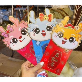 combo 6 bao lì xì tết 2024 cao cấp