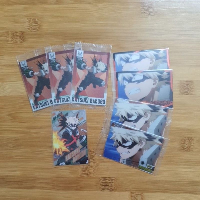 Ảnh metal card My hero academia - Bakugo Katsuki