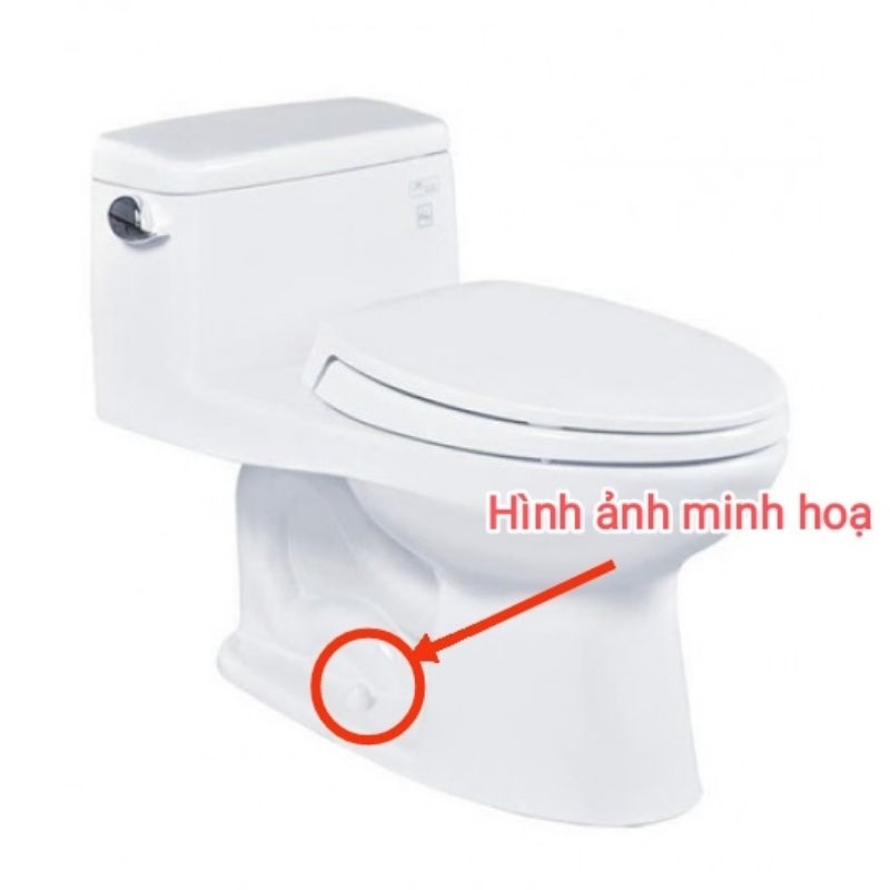 Chụp che chân ốc vít bồn cầu,Vít nở cố định bồn cầu, mũ chụp che chân bồn cầu kèm vít nở