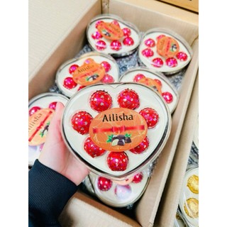 [TẾT] Kẹo socola tim  - kẹo socola Ailisha 8 viên lên set quà tết, quà tặng (Sỉ thùng 2X)