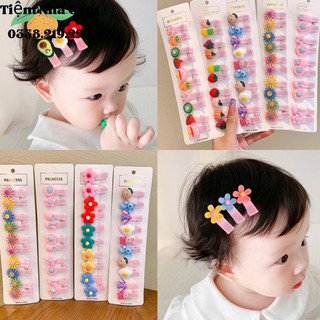 ❤️ set 10 kẹp tóc xinh xắn dễ thương dành cho bé gái ❤️