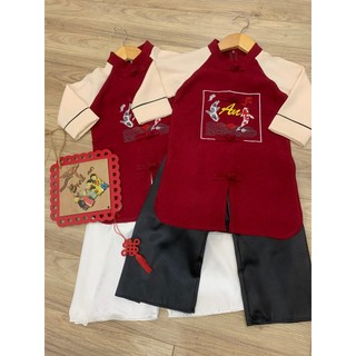 SET ÁO DÀI CÁCH TÂN CHO TRẺ EM