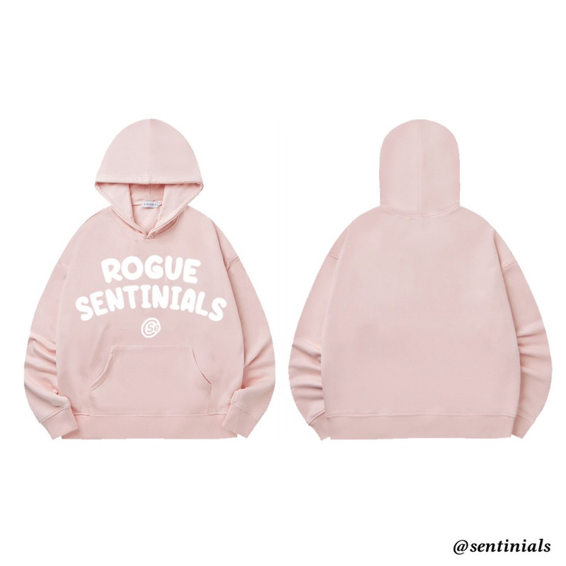 HOODIE CAPS BIG LOGO OVERSIZED SENTINIALS áo hoodie có nón form rộng