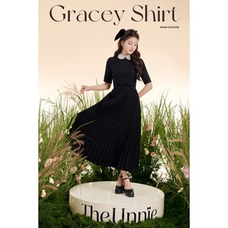 Jane skirt- chân váy xếp ly nhỏ dáng dài | "fiesta" holliday collection