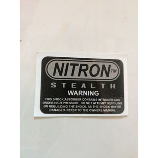💥Tem Logo Sticker Nitron dán phuộc,dán xe...