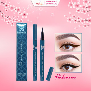 Bút kẻ mắt Habaria Waterproof Brush Liner đầu bút dạ siêu mảnh mềm mại không trôi không lem 1g | Mmall.vn