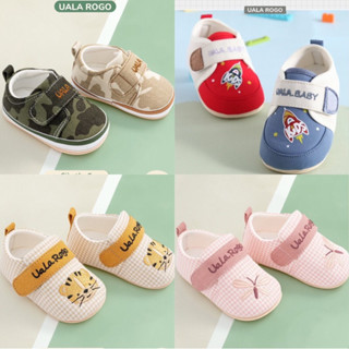  Uala Rogo - Giày dép tập đi siêu mềm thấm hút mồ hôi cho bé trai bé gái từ 9 tháng đến 3 tuổi 