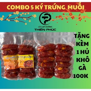 Lạp xưởng tươi trứng muối