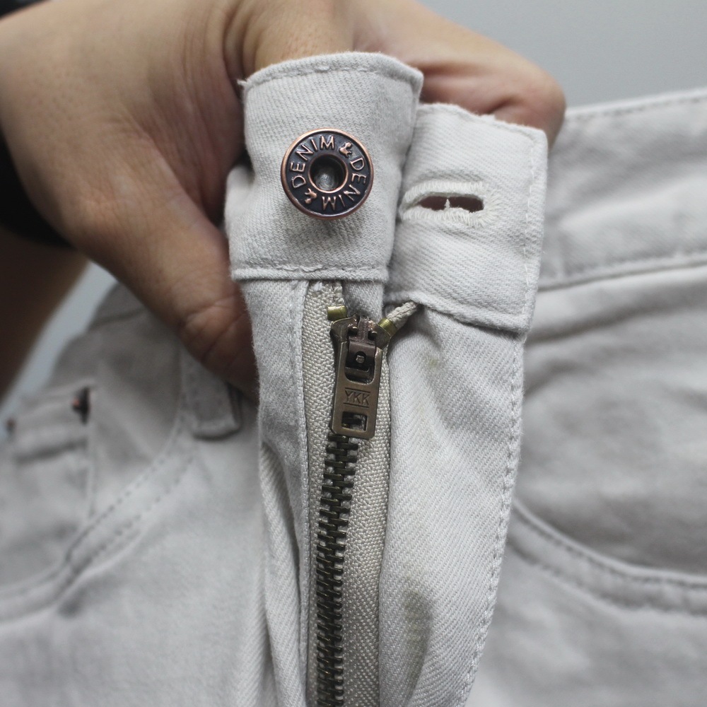 Quần Kaki Jean Nam Cao Cấp Ghi Sáng, Quần Kaki Jean dáng đứng, Chất vải cotton co giãn thoải mái - Doki