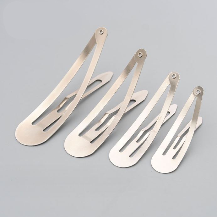 [3 cái] Phôi kẹp tóc làm handmade trơn