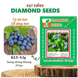 Hạt Giống Việt Quất 10 Hạt Giống Cây Ăn Trái Việt Quất Xanh Ngọt, Dinh Dưỡng Rau Củ Quả trồng quanh năm, nảy mầm tốt