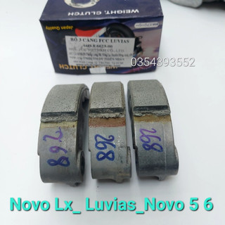 Bố 3 càng FCC NOVO LX/LUVIAS  chính hãng