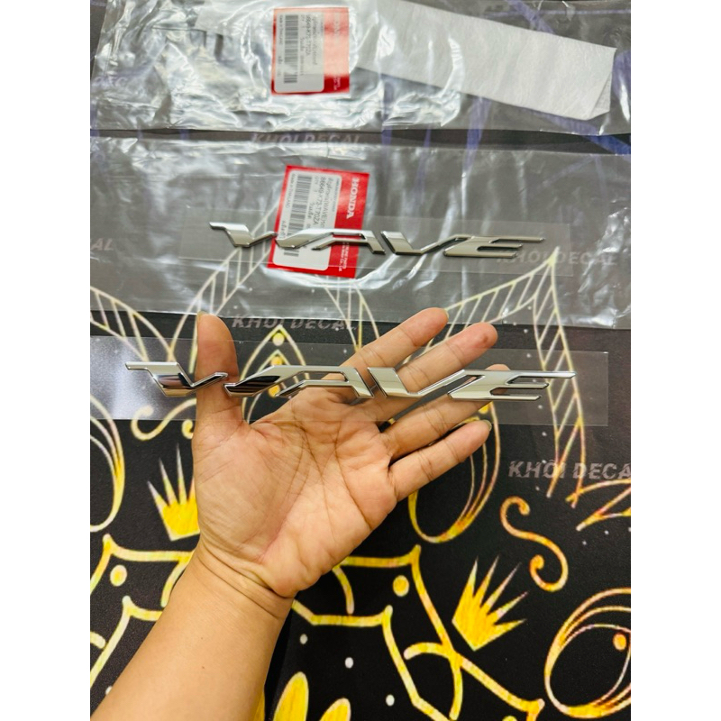 Tem Wave nổi hàng chính hãng Honda hàng nhập Thailan/Giá 1 bên
