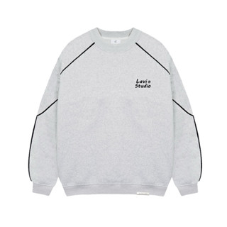 Áo Sweater Local Brand Lavi Studio Oversize Nam Nữ form rộng/ Faith Nỉ Lông Cáo 390GSM