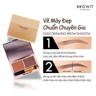Bột Tán Mày Nongchat  Easy Drawing Brow Shadow