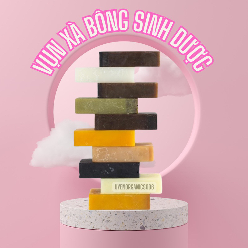 Vụn xà bông sinh dược 1kg tặng 2 túi lưới🌿Vụn đẹp,to,date mới,hạn dùng lâu