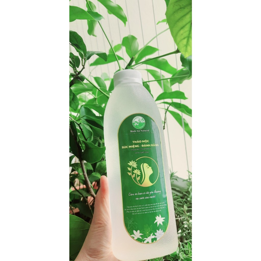 Nước súc miệng, chà răng - 1 lít