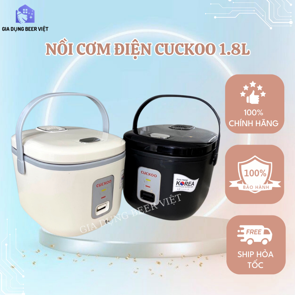 Nồi cơm điện EMBER Cuckoo 1.8L mẫu mới CR1918 sang trọng nấu cơm ngon