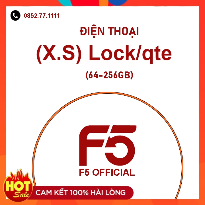 Điện thoại (XS) Lock/Qte zin all - F5 OFFICIAL