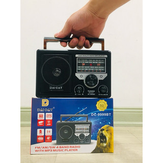 Đài radio FM-DC 999 BH 6 tháng có cổng usb và thẻ nhớ ĐÀI Fm CHO NGƯỜI CAO TUỔI- hàng chính hãng