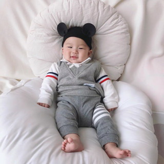 Set gile 3 món cho bé trai, bộ công tử hàng cao cấp chuẩn đẹp cho bé
