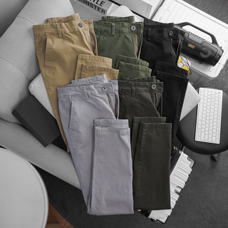 Quần dài kaki nam có độ co giãn nhẹ - có bigsize đến 120kg - size từ 30 đến 44