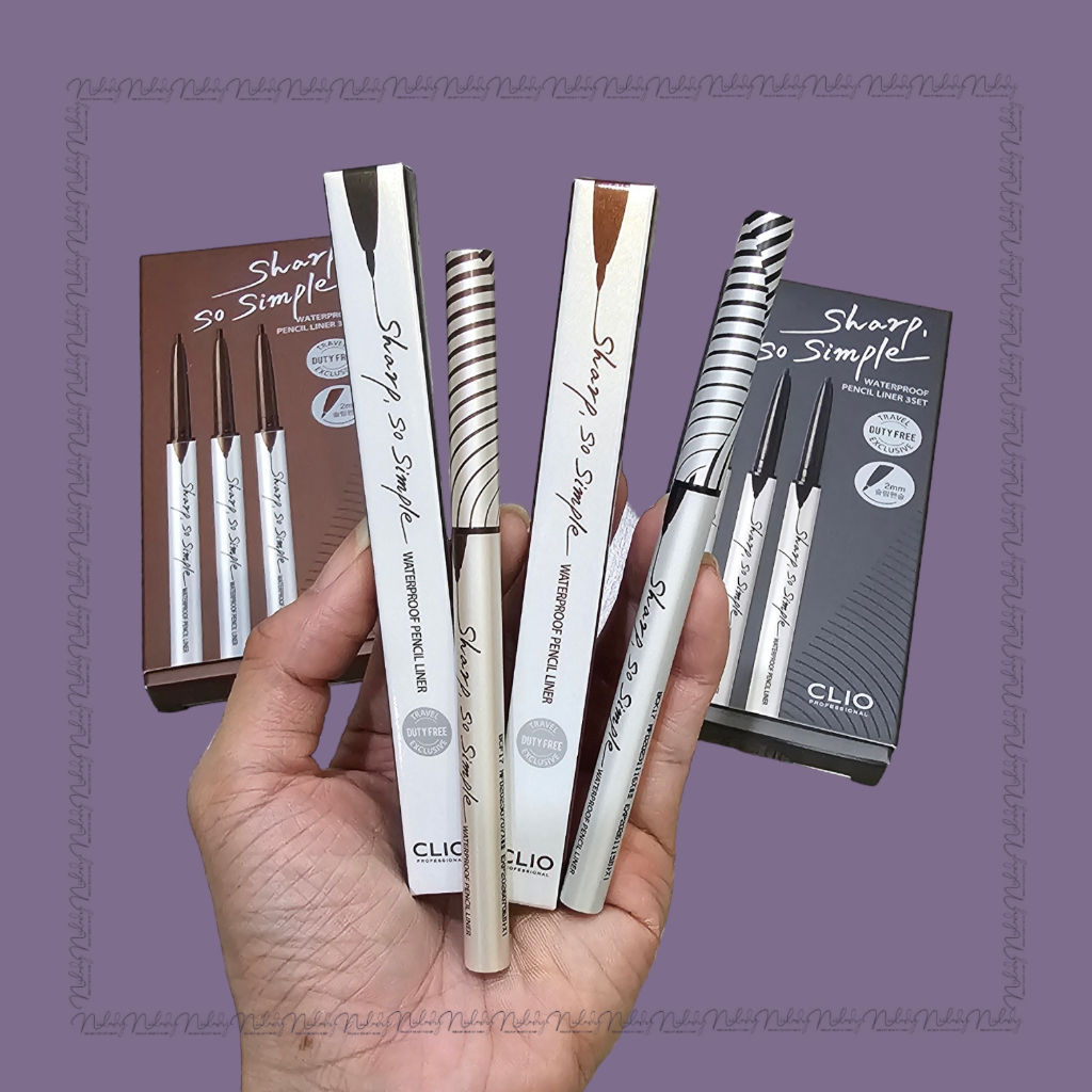 (HSD 01/2027) Kẻ mắt Clio Sharp So Simple Pencil Liner
