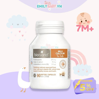 Bio island Milk Canxi cho bé 7 tháng+ Úc