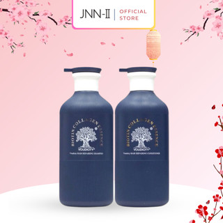 Dầu gội xả Biotin Collagen Voudioty Repair Shampoo Conditioner kích thích mọc tóc ngăn rụng giữ nếp 500ml | Jnn2.vn