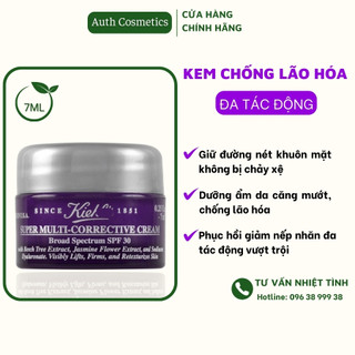 Kem Dưỡng Da Chống Lão Hóa Đa Tác Động Kiehl's Super Multi-Corrective cream 7ml