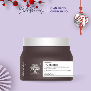 Kem ủ tóc Biotin Collagen Pasiori Hair Mask dùng hấp tóc ủ tóc và xả tóc để dưỡng tóc bóng mượt 500ml | Ichibeauty.vn