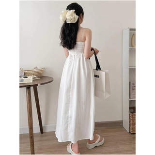 Đầm 2s cúp ngực form dài basic Hàn Quốc