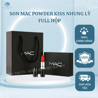 Son Mac Powder Kiss Thỏi Son Nhung Lì lâu Trôi Chính Hãng 3g
