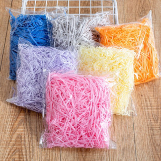 Giấy rơm,giấy rối lót hộp quà, gói 60gr