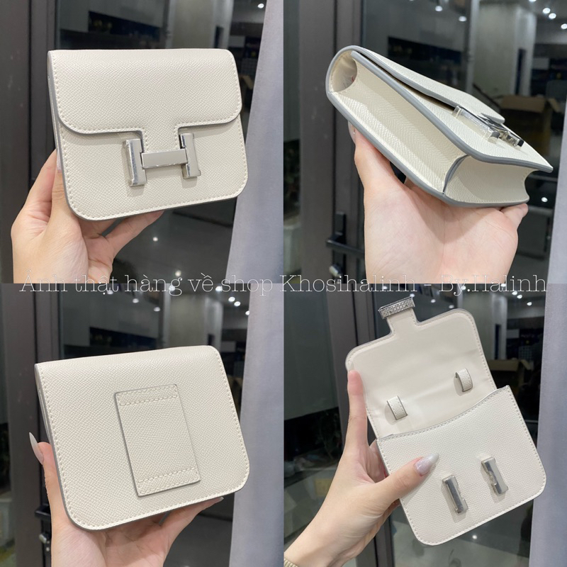 Túi Mini Bag 🔥LOẠI 1🔥Khoá Chữ H Da Trơn Bản 2 Dây Đeo Dày Dặn