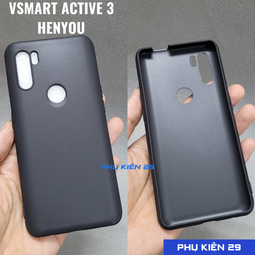 [Vsmart Active 1 / 3] Ốp lưng silicon dẻo cao cấp
