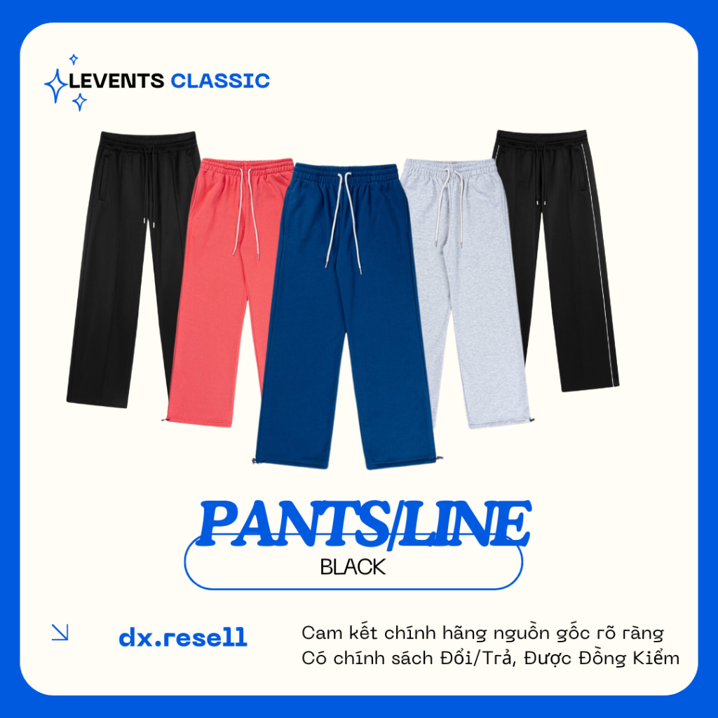 Quần Dài Levents® Classic Track Pant & SweatPant (Nhiều màu) Unisex dx.resell