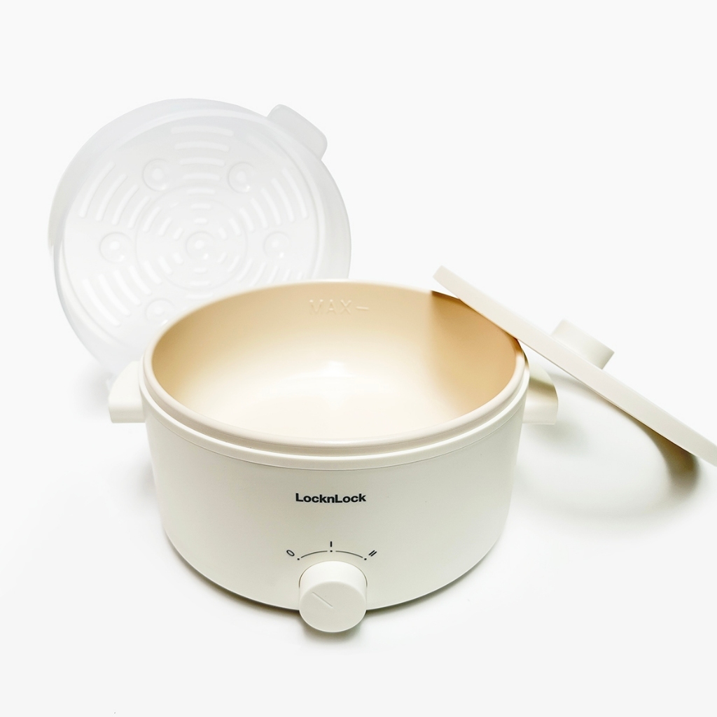 Nồi Điện Đa Năng Lock&Lock Bianco Electric Multipot EJP134IVY | EJP124IVY - Hàng chính hãng