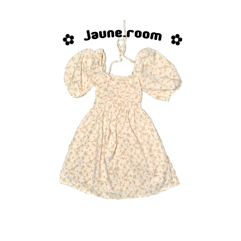 Pass/ Thanh lý đầm brand JAUNE tay bồng (giá gốc 340K)