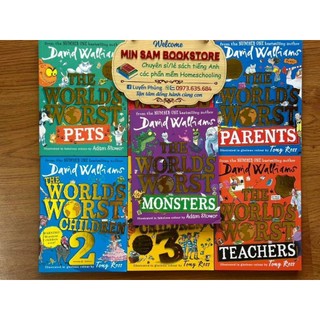 Bộ nhập - The world's worst children - David walliams - Trọn bộ 7q bản cập nhật mới nhất