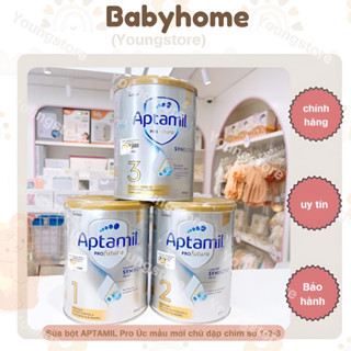 Sữa Aptamil Profutura Úc 900g – Số 1 2 3 – Mẫu Mới Chữ Dập Chìm Hàng Nội Địa Có Tem Phụ | babyhome