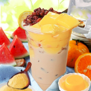 Bột Pudding Dâu 500G DPFOOD