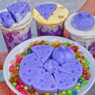 Bột Pudding Dâu 500G DPFOOD
