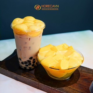 Bột Pudding Dâu 500G DPFOOD
